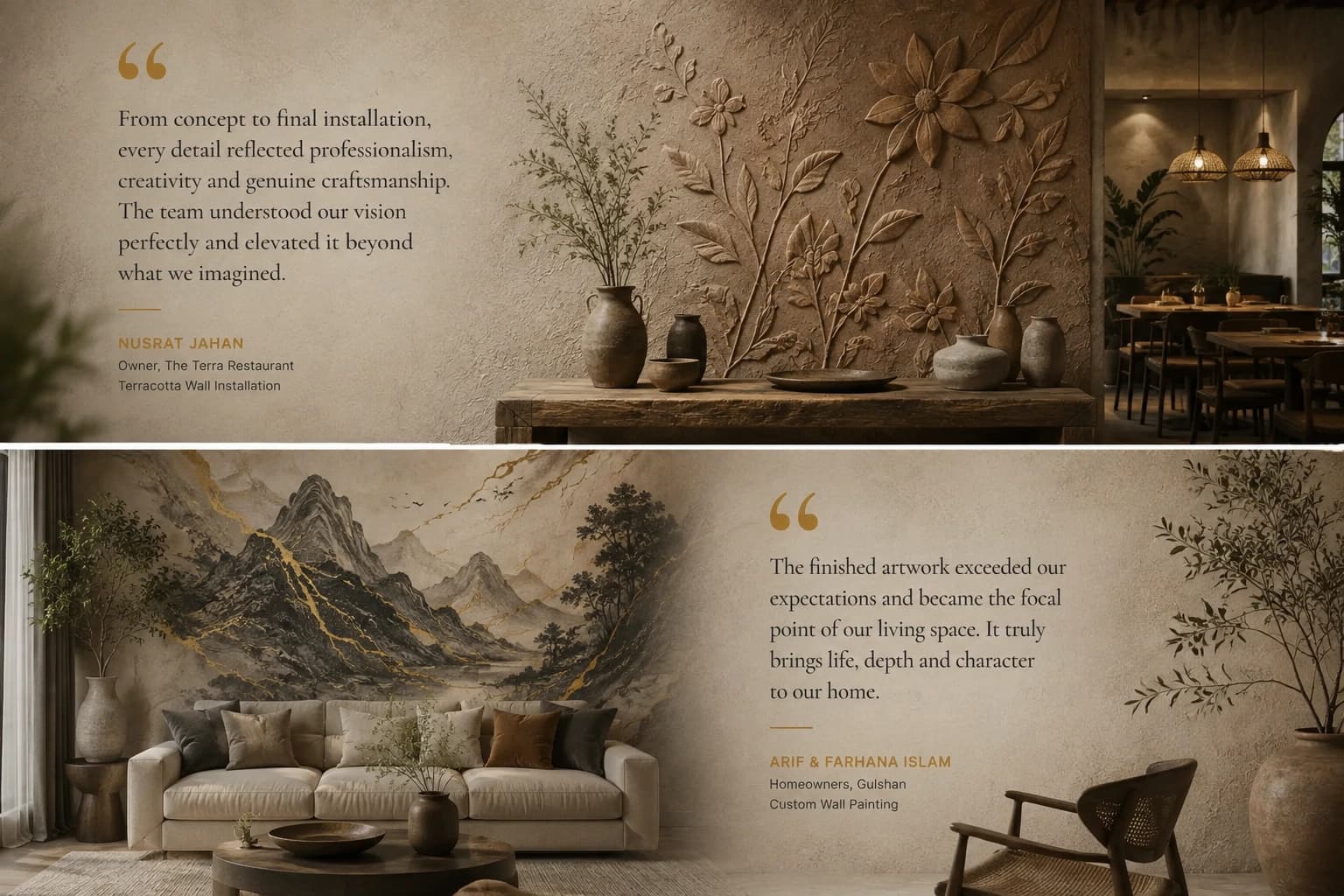 OW Creative Studio client testimonials